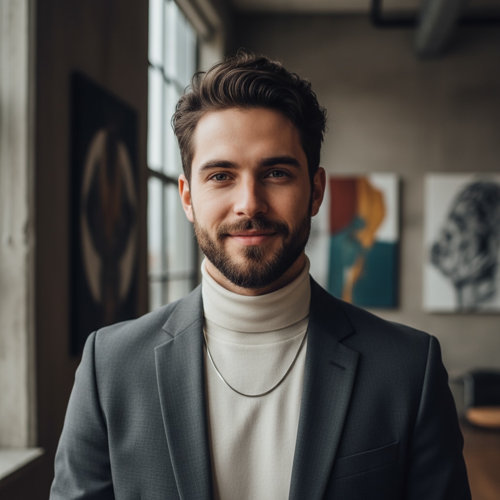 Before beard removal