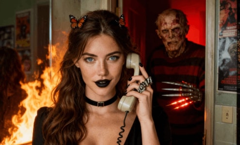 Freddy Krueger AI Photo