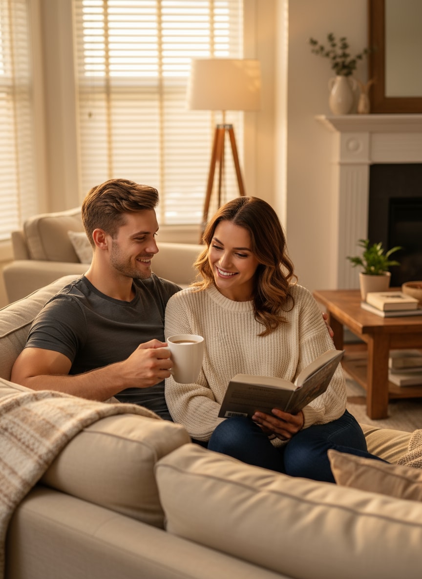 Cozy Home AI Girlfriend